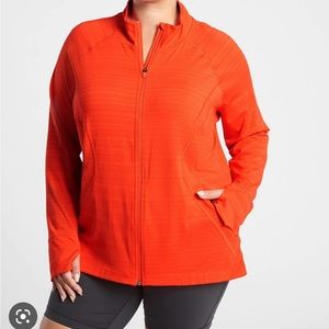 Athleta Pacifica Illume UPF full zip EUC sz ST